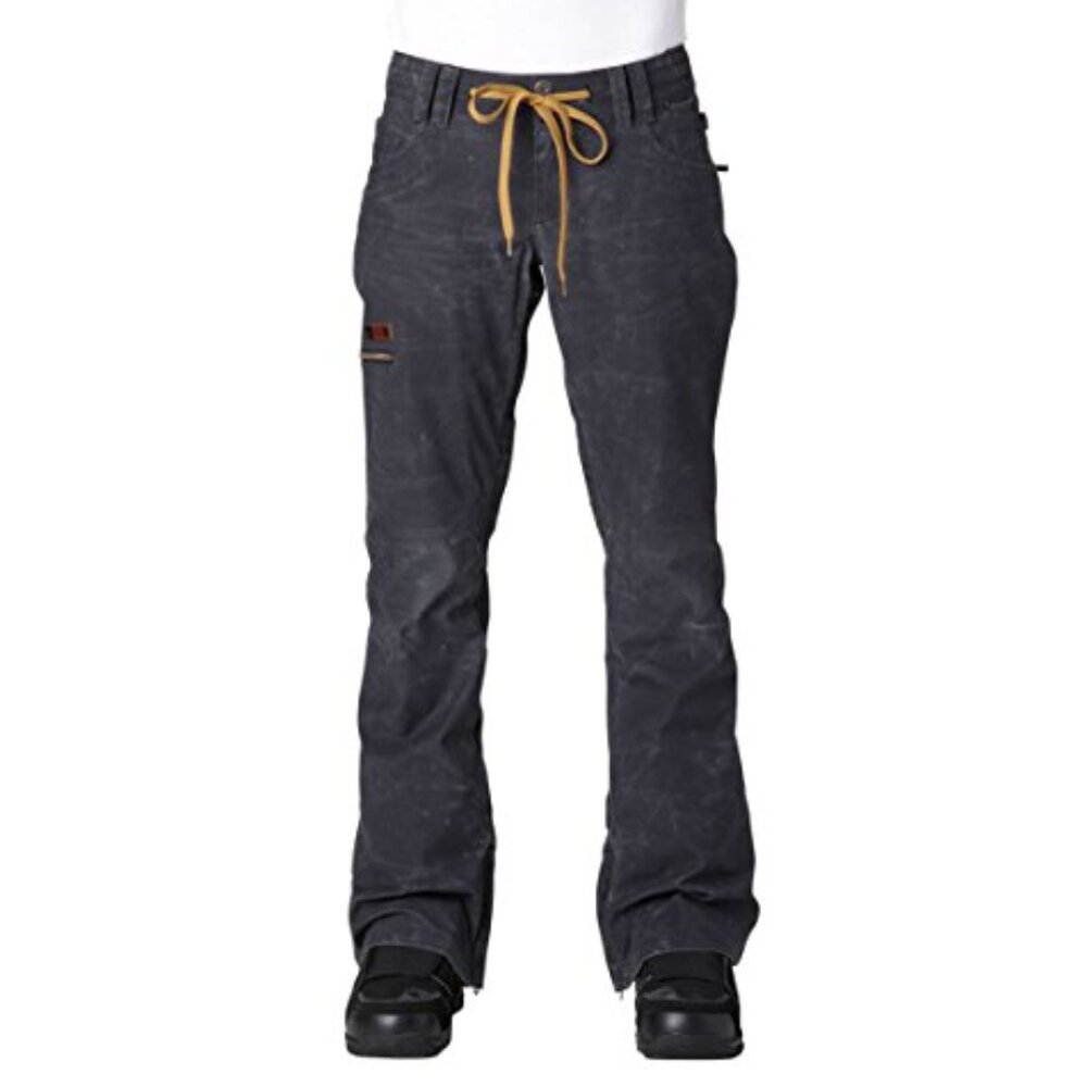 DC Viva Snowboard Ski Pants Tailored FitWeather Defense 15K Caviar Black